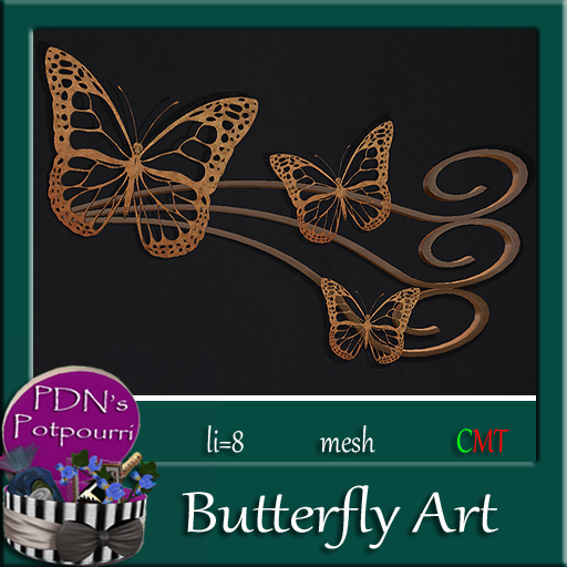butterfly art ad